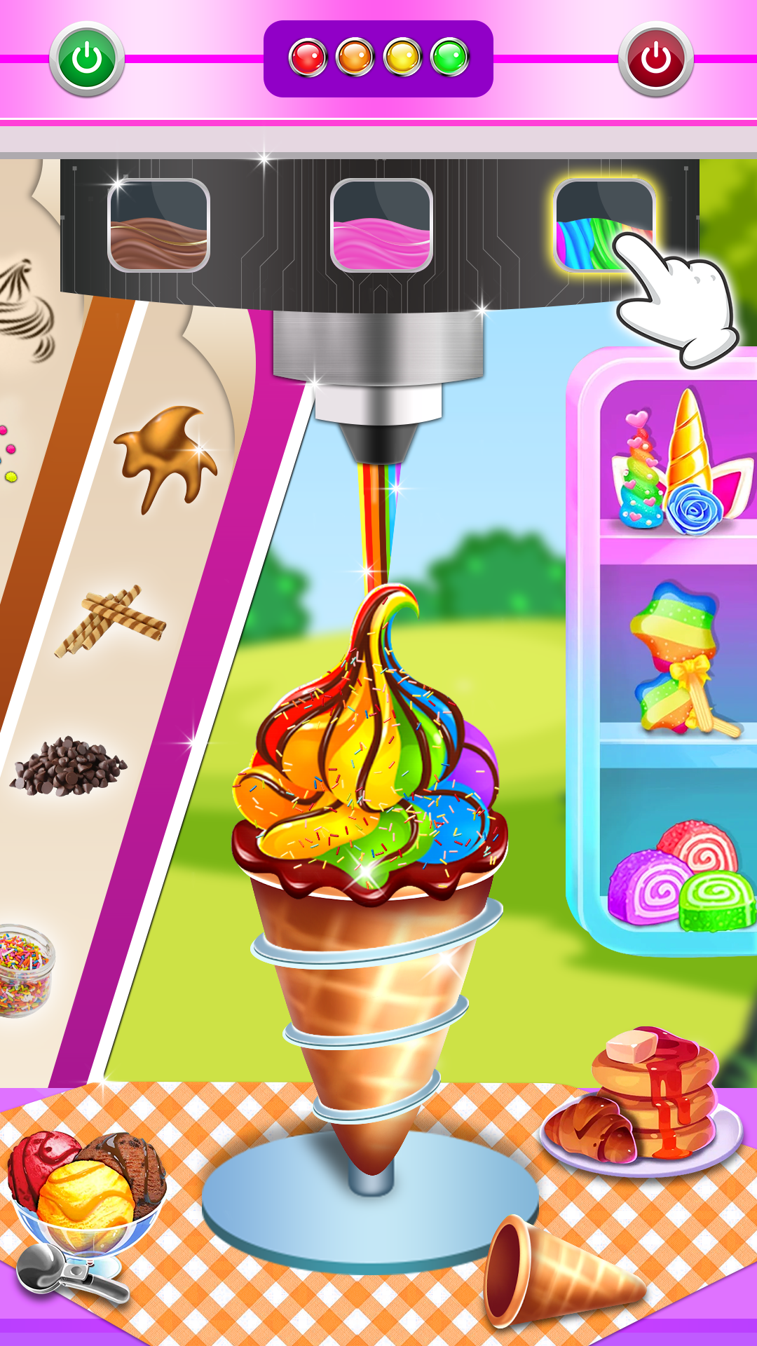 Ice Cream Cone Game -ASMR Game遊戲截圖