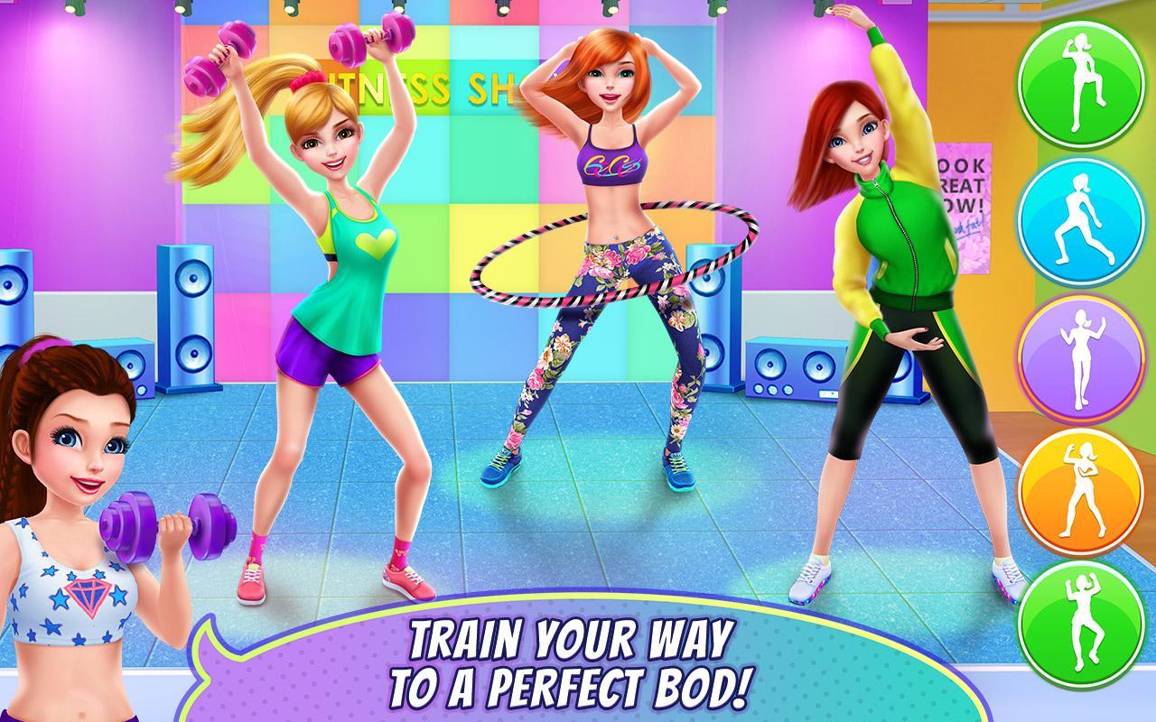 Fitness Girl - Dance & Play Game Screenshot
