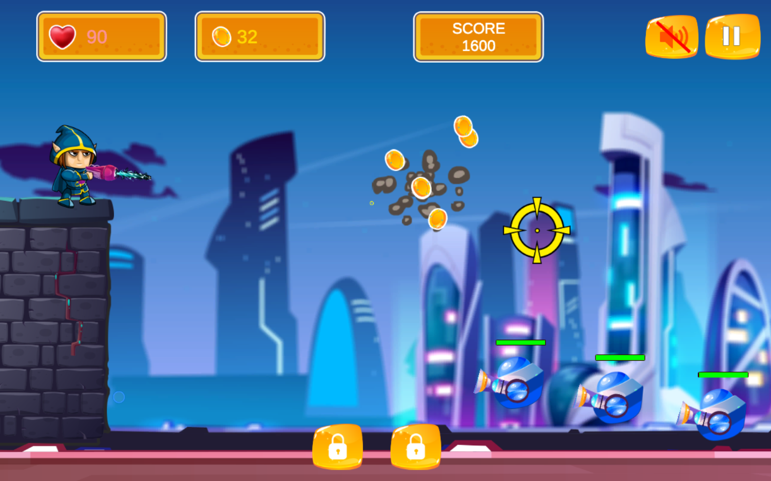 Cosmic Conflict Game Screenshot