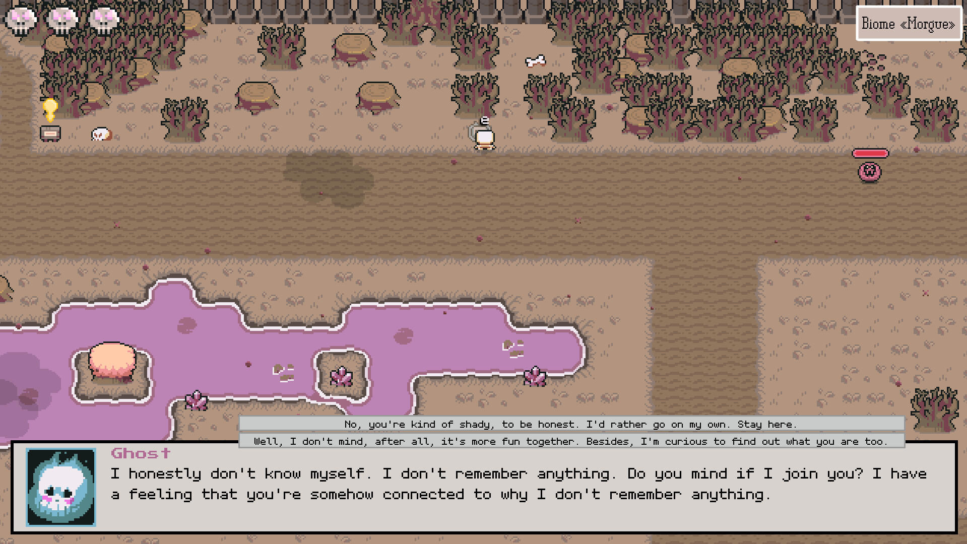 Empty Skull screenshot game