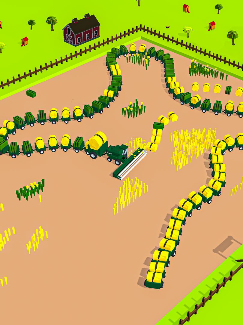 Screenshot of Harvest.io – 3D Farming Arcade