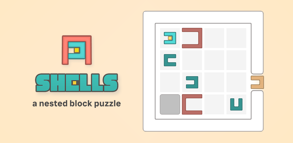 Shells - Nested Block Puzzle screenshot