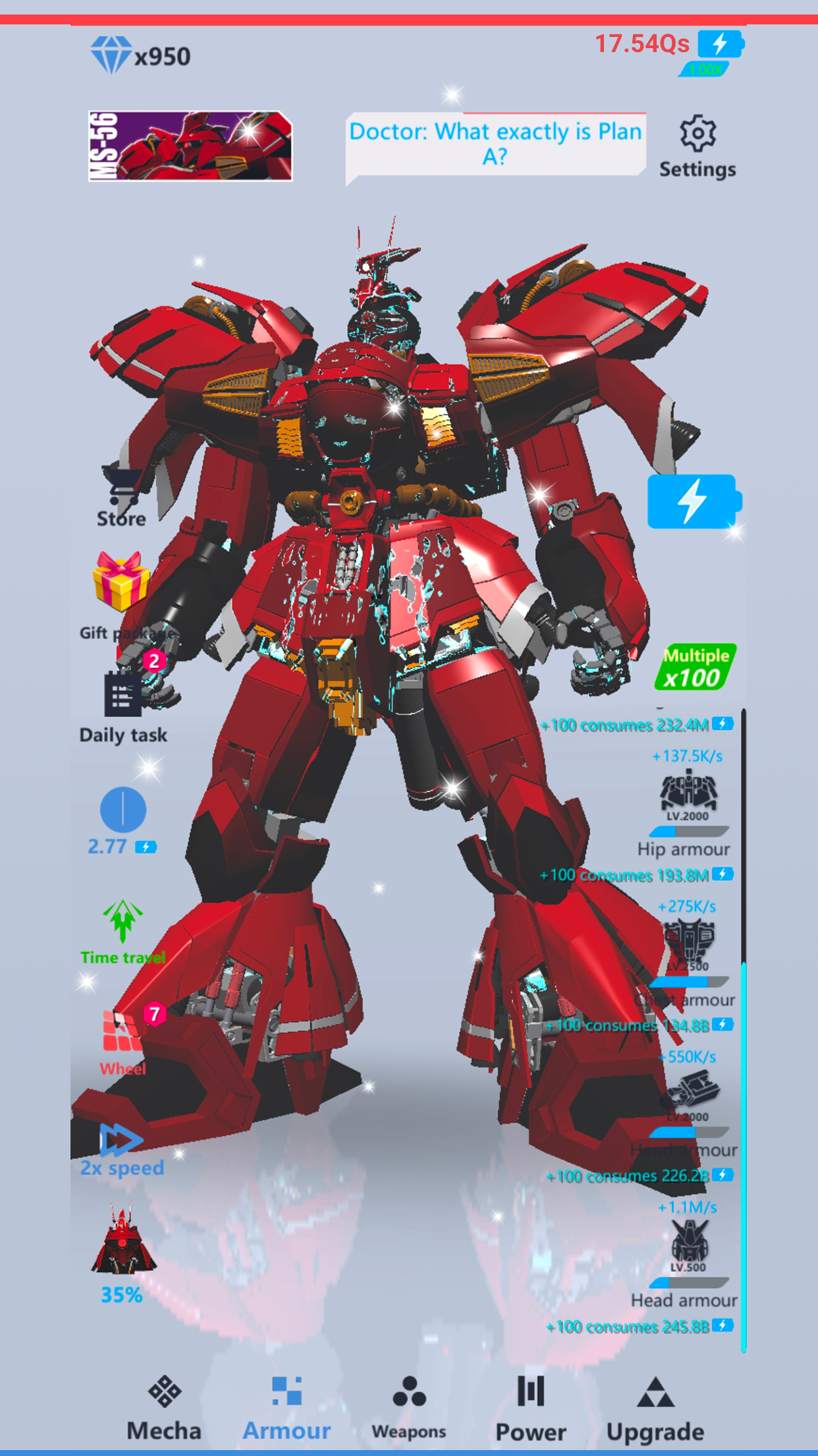 Screenshot 2 of Idle Robot 3D 