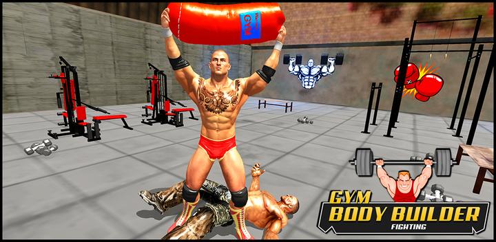 Banner of Gym BodyBuilders Fighting game : fight simulator 1.0.1