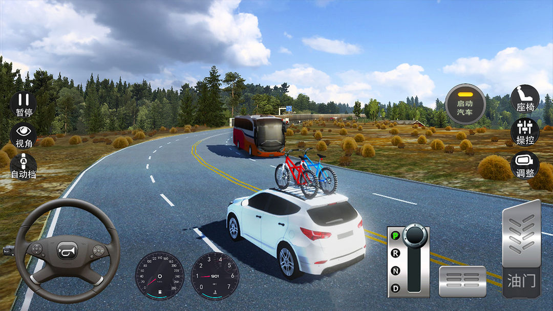 遨游公路模拟 ภาพหน้าจอเกม