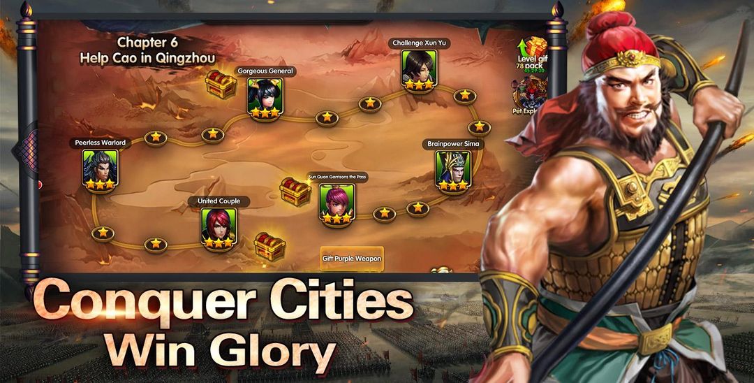 Screenshot of Three Kingdoms: Chaos Arena