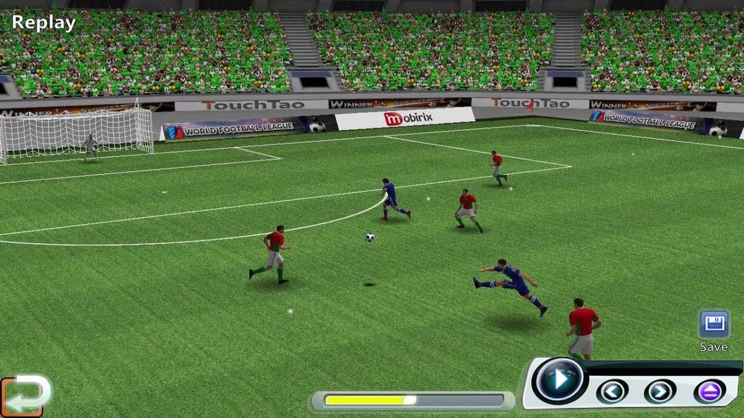Screenshot of World Soccer League