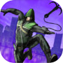 Green Rope Hero in City 아이콘