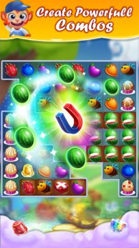 Magic of Oz: Fruit puzzle Game Screenshot