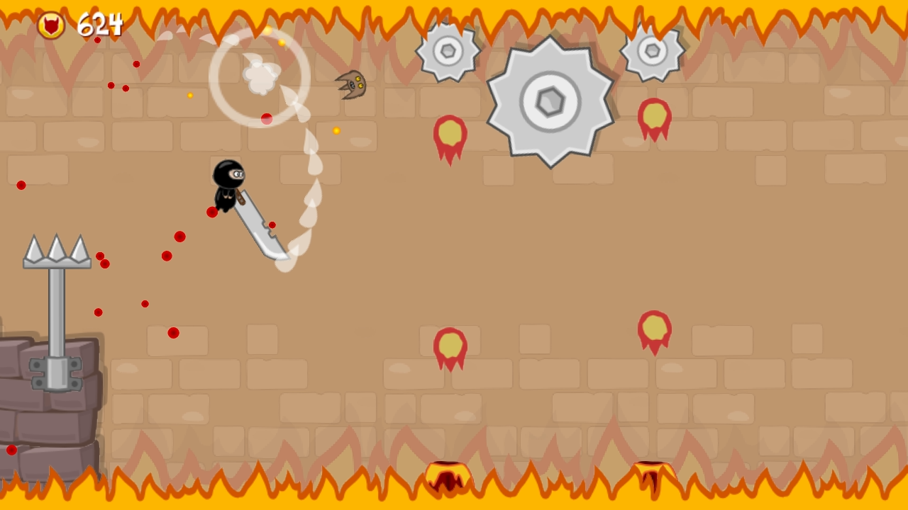 Screenshot of Ninja Shurican: Rage Game