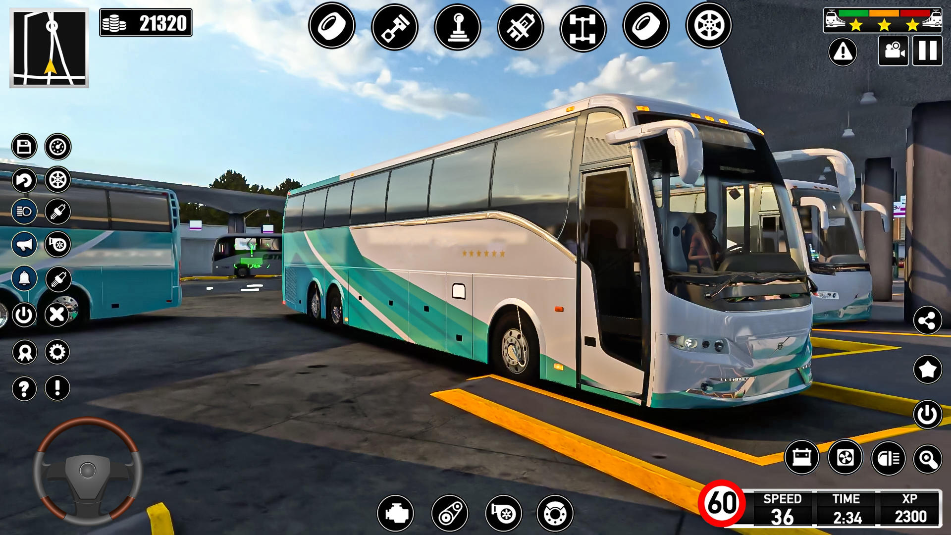 Euro Bus Simulator City Bus ภาพหน้าจอเกม