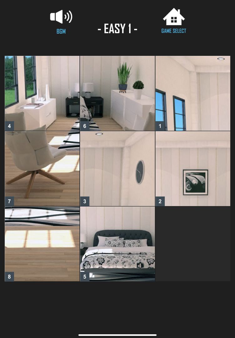 Screenshot of SlidePuzzleGame for NEATESCAPE