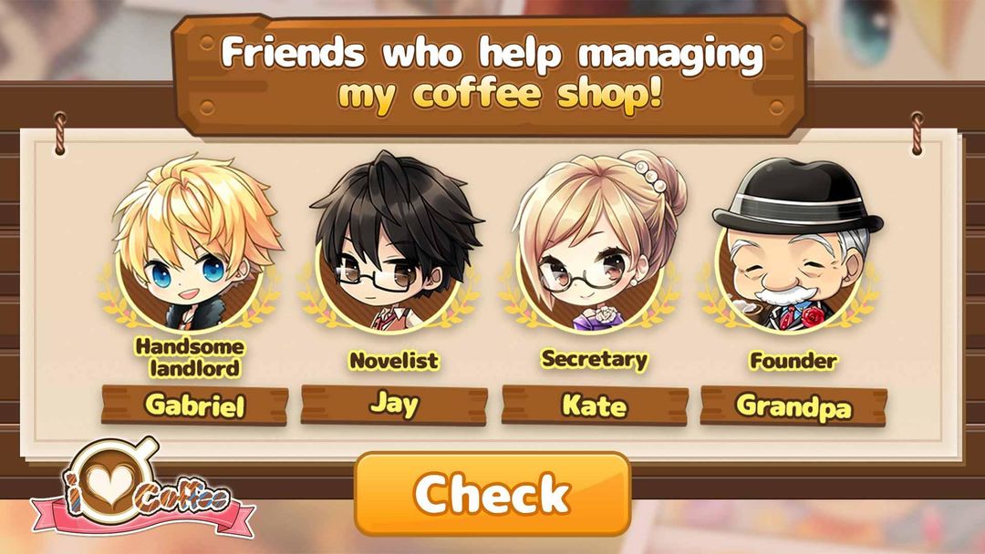 I LOVE COFFEE : Cafe Manager ภาพหน้าจอเกม