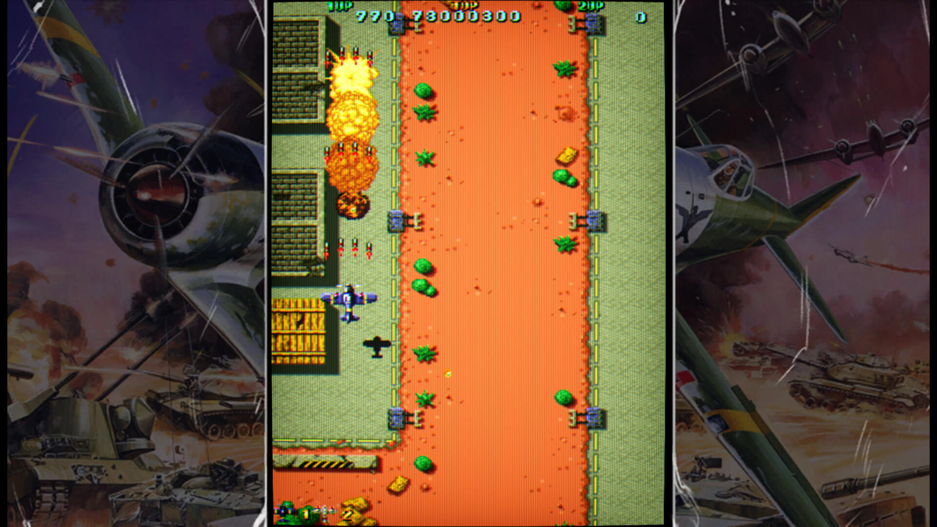 Twin Hawk Game Screenshot