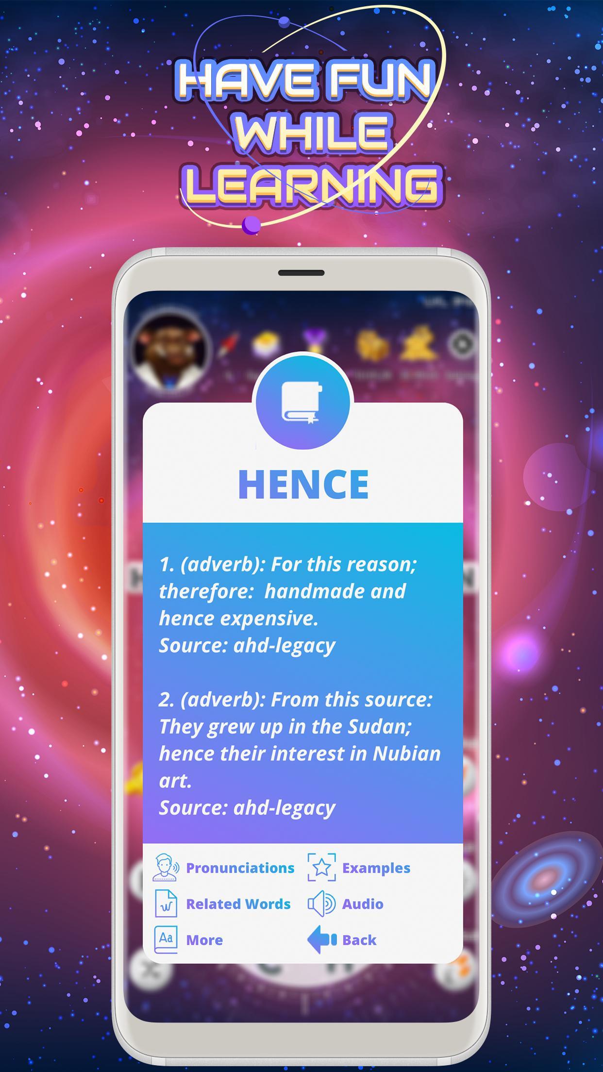 Скриншот игры Word Stellar - Addictive Crossword Puzzle Game