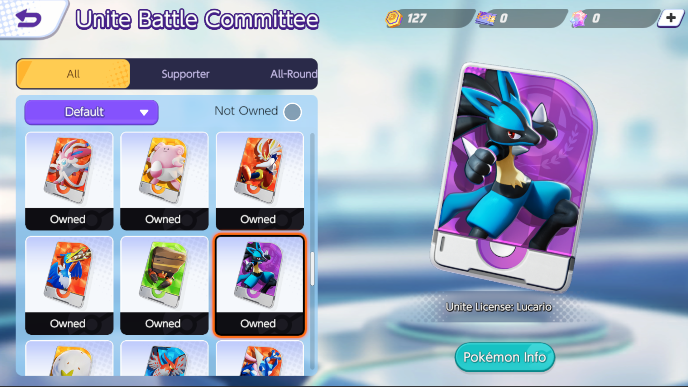 Pokémon UNITE Game Screenshot