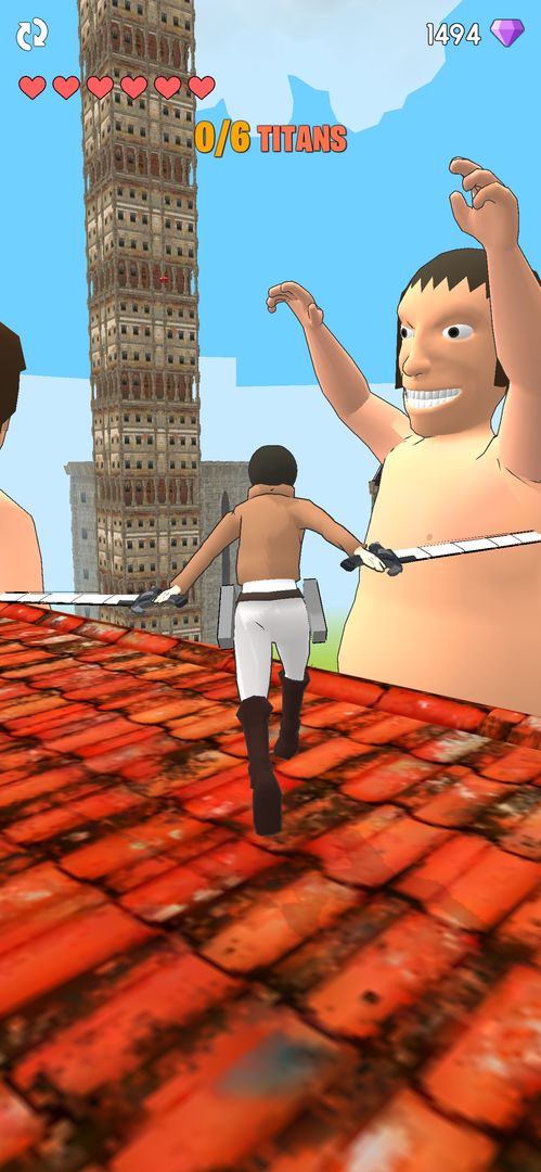 Titans 3D screenshot game