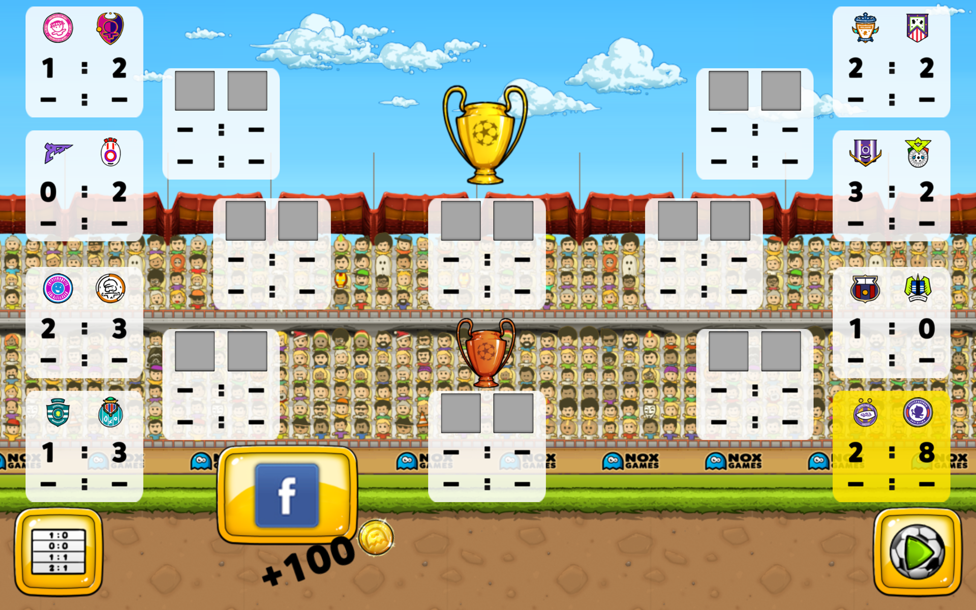 Puppet Soccer Football 2015 Game Screenshot