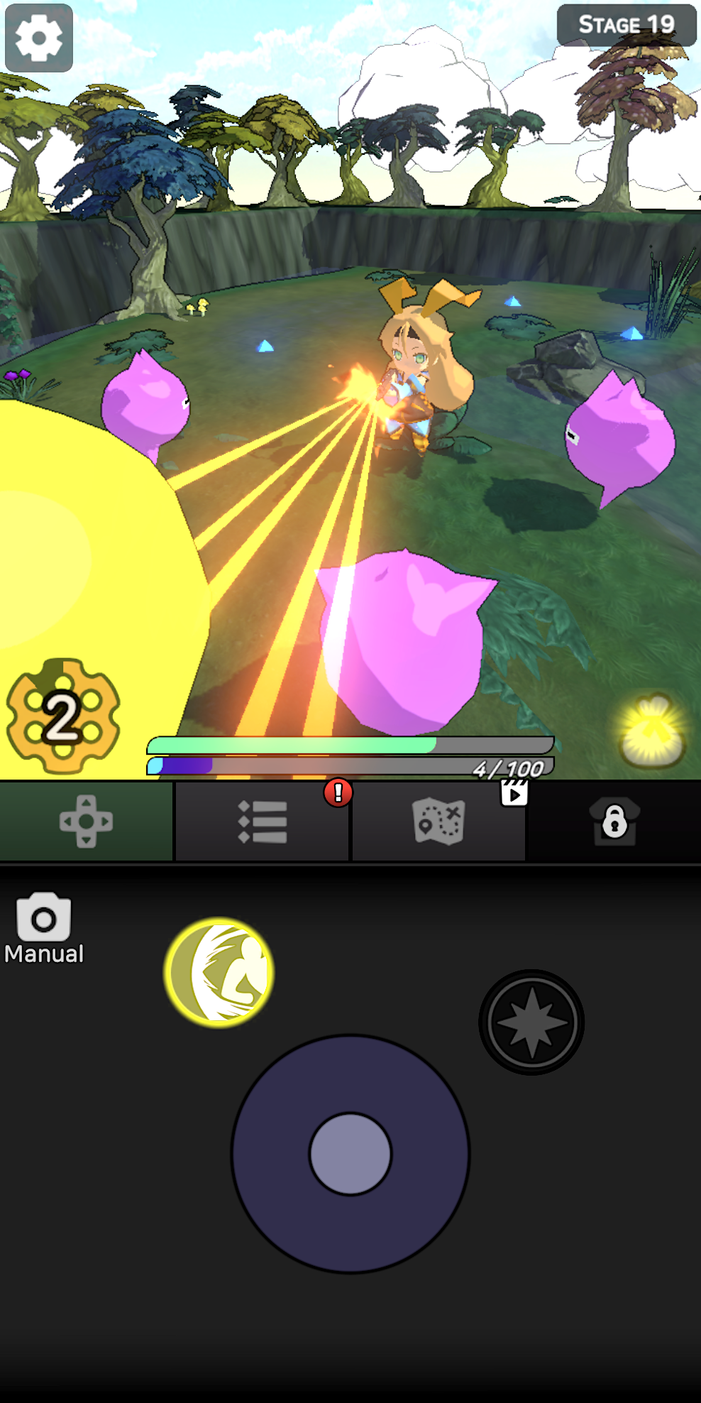 Screenshot of Stellar Shooter: Idle RPG