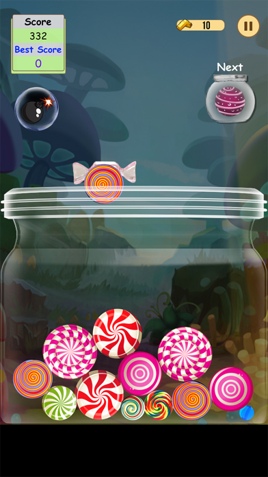 Merge Peach Fruit Sort Game Game Screenshot