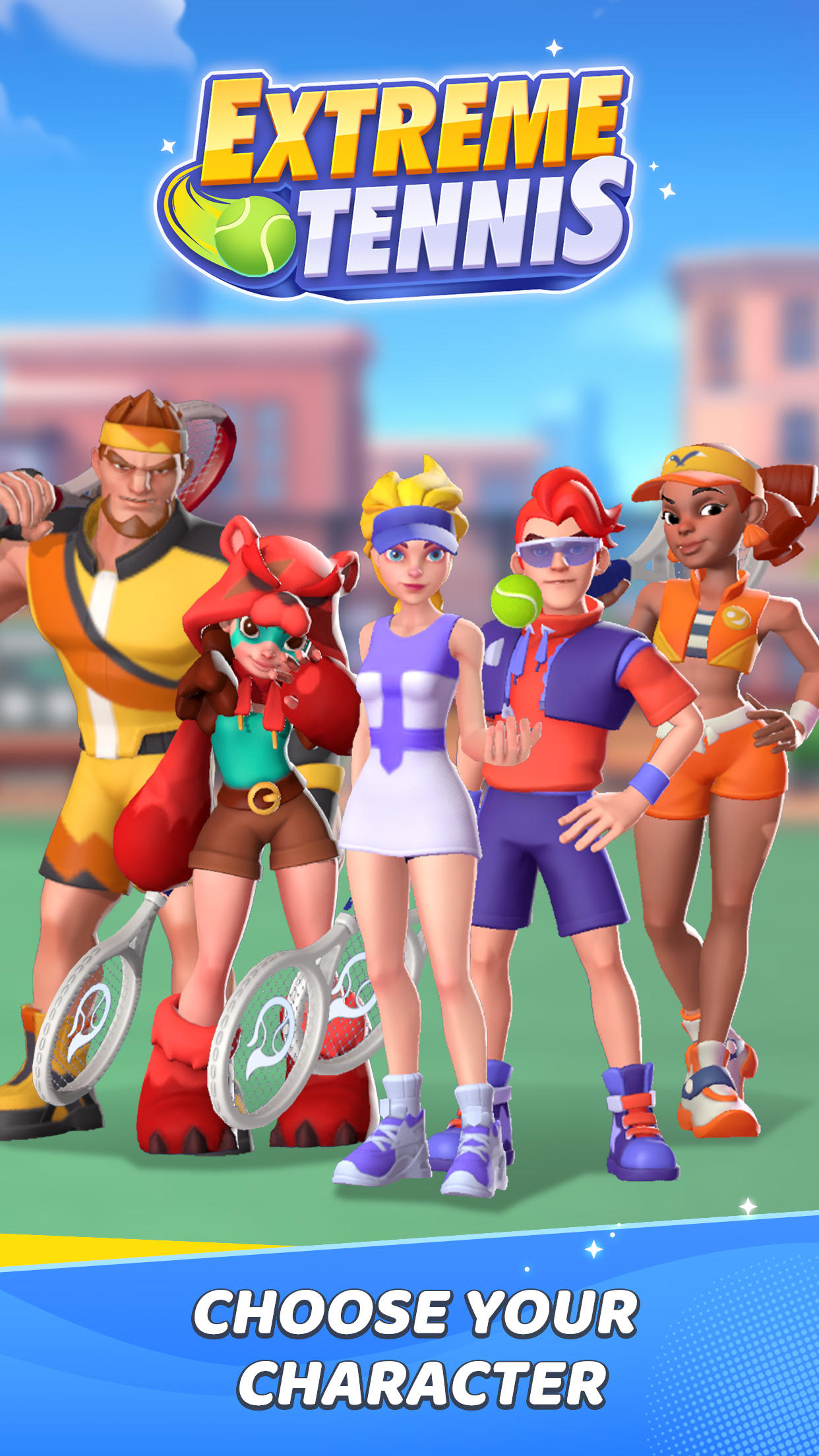 Extreme Tennis™ Game Screenshot
