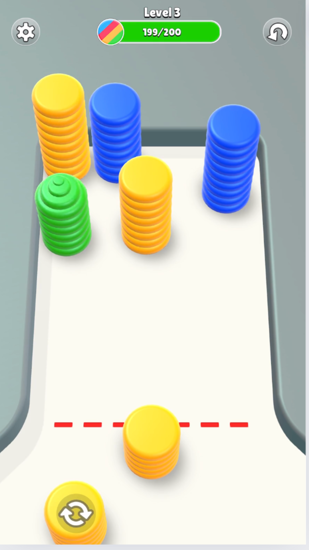 Sort Discs: Stack Color Puzzle for Android/iOS - TapTap