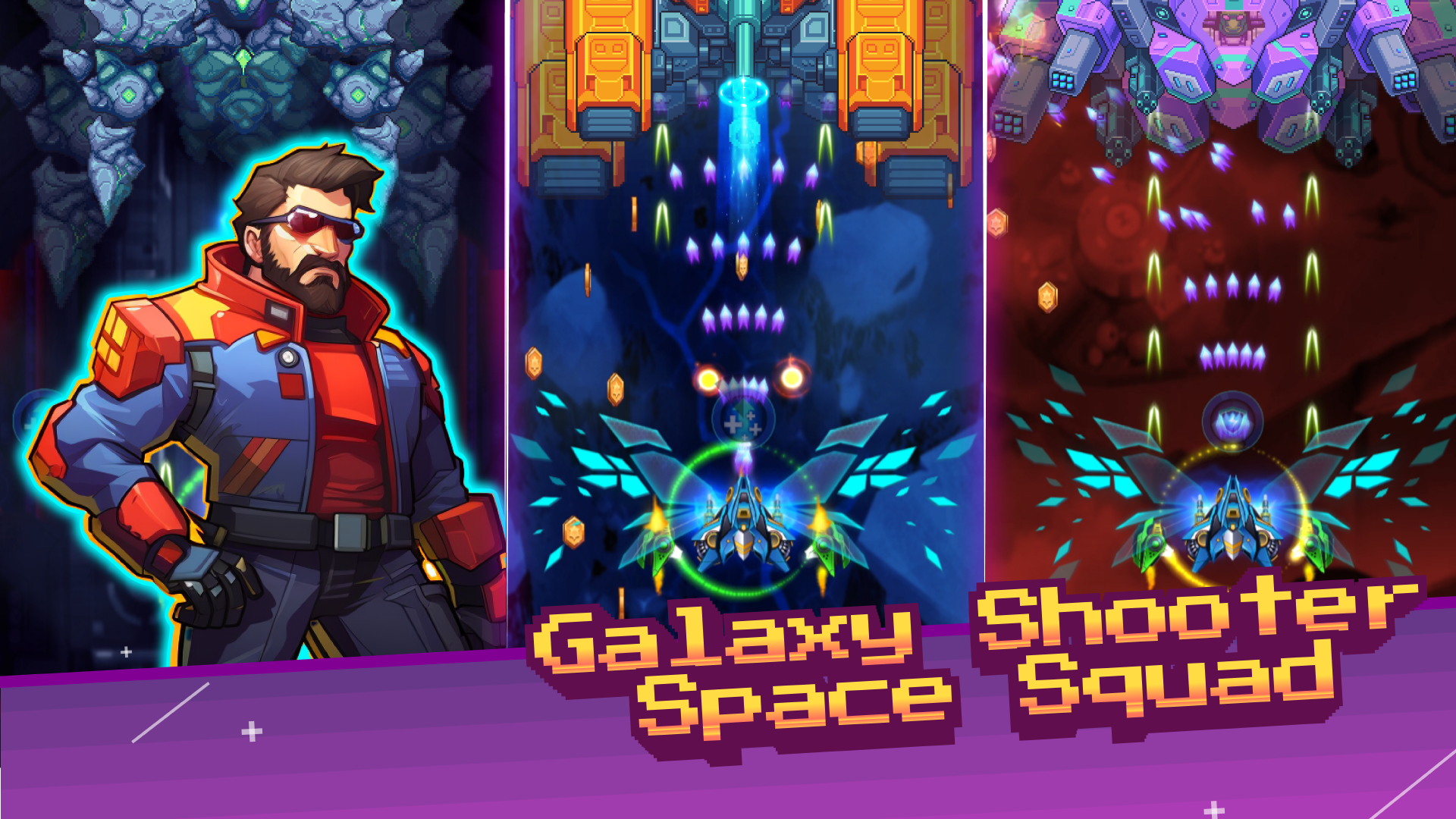 Screenshot of Galaxy Shooter - Space Squad