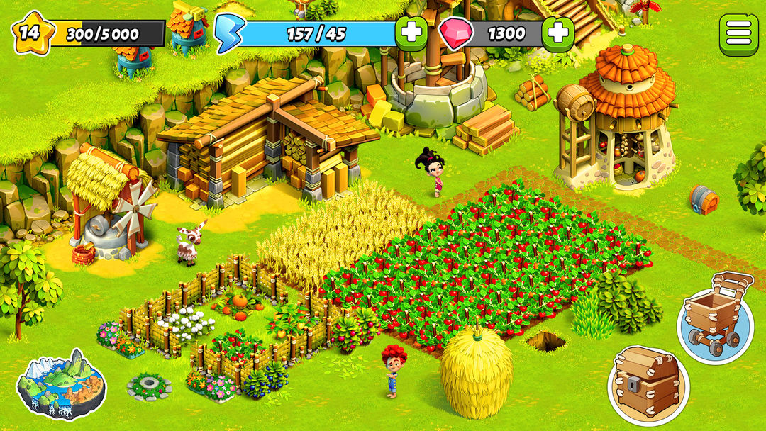 家庭之島 — 農場遊戲遊戲截圖