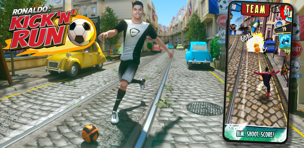 Ronaldo: Kick'n'Run Football screenshot