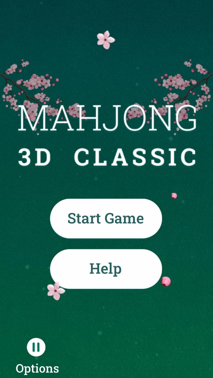 Screenshot of Mahjong 3D