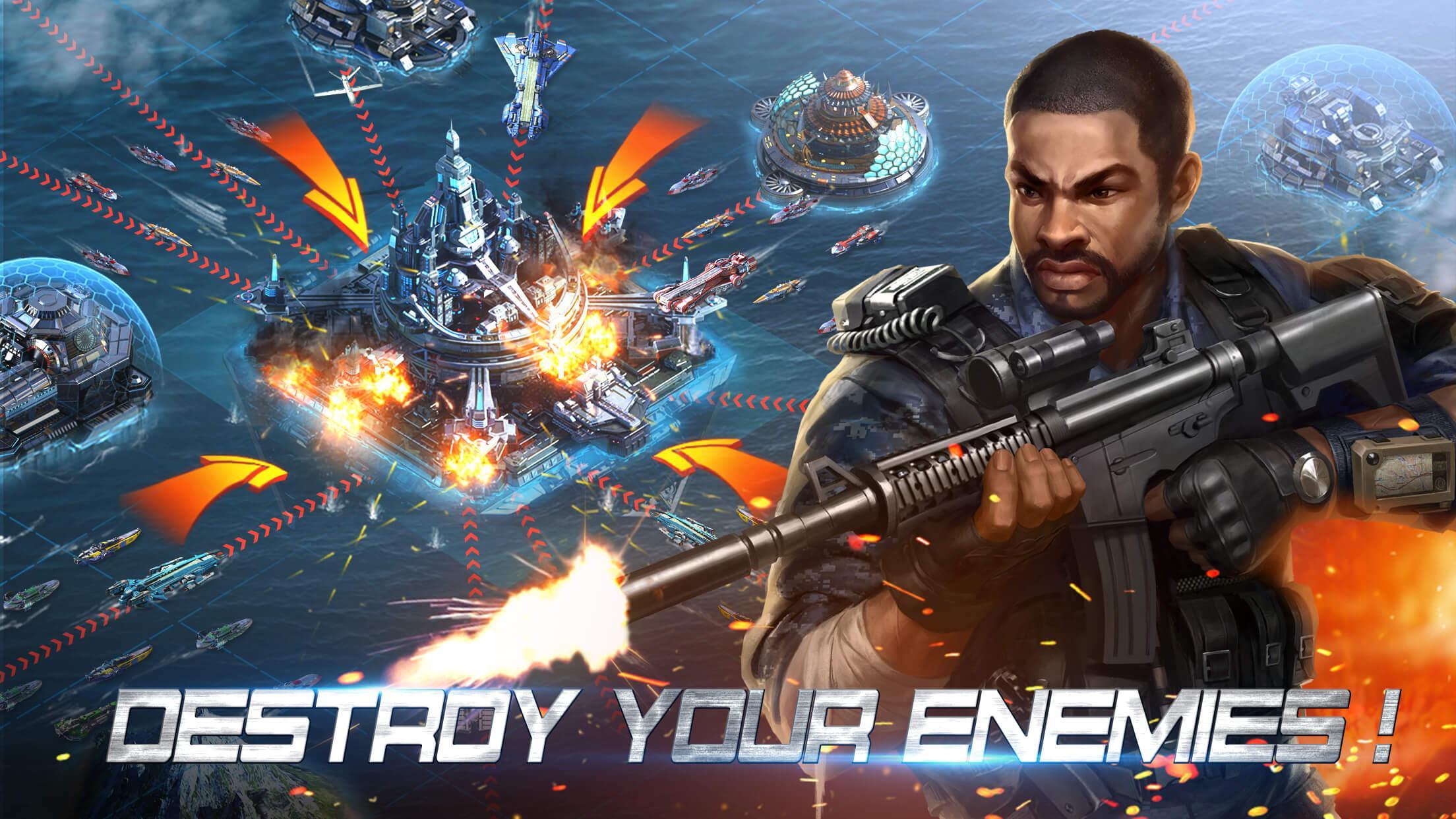 Battle Warships Game Screenshot