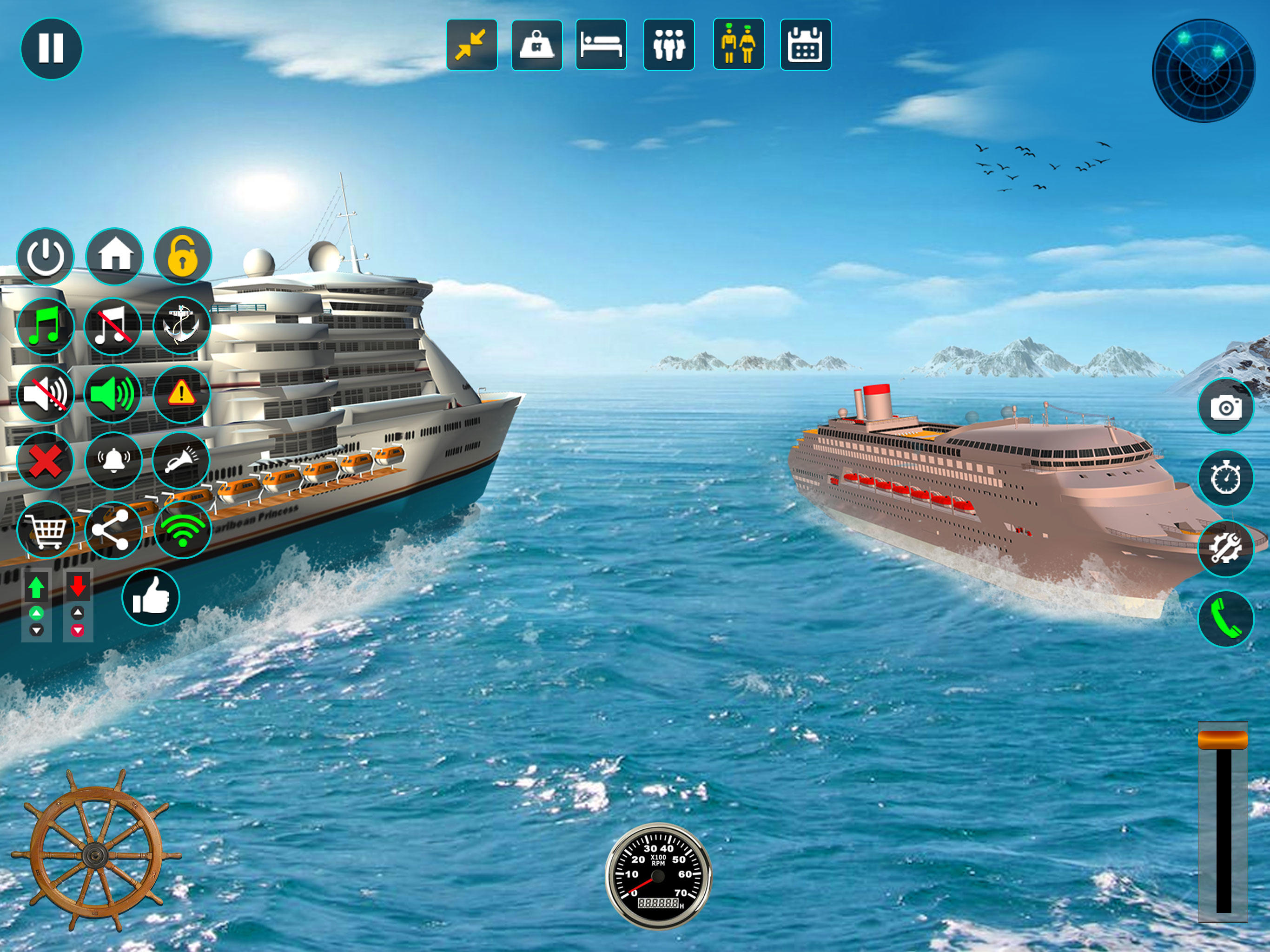 Cruise Ship Simulator Games ภาพหน้าจอเกม