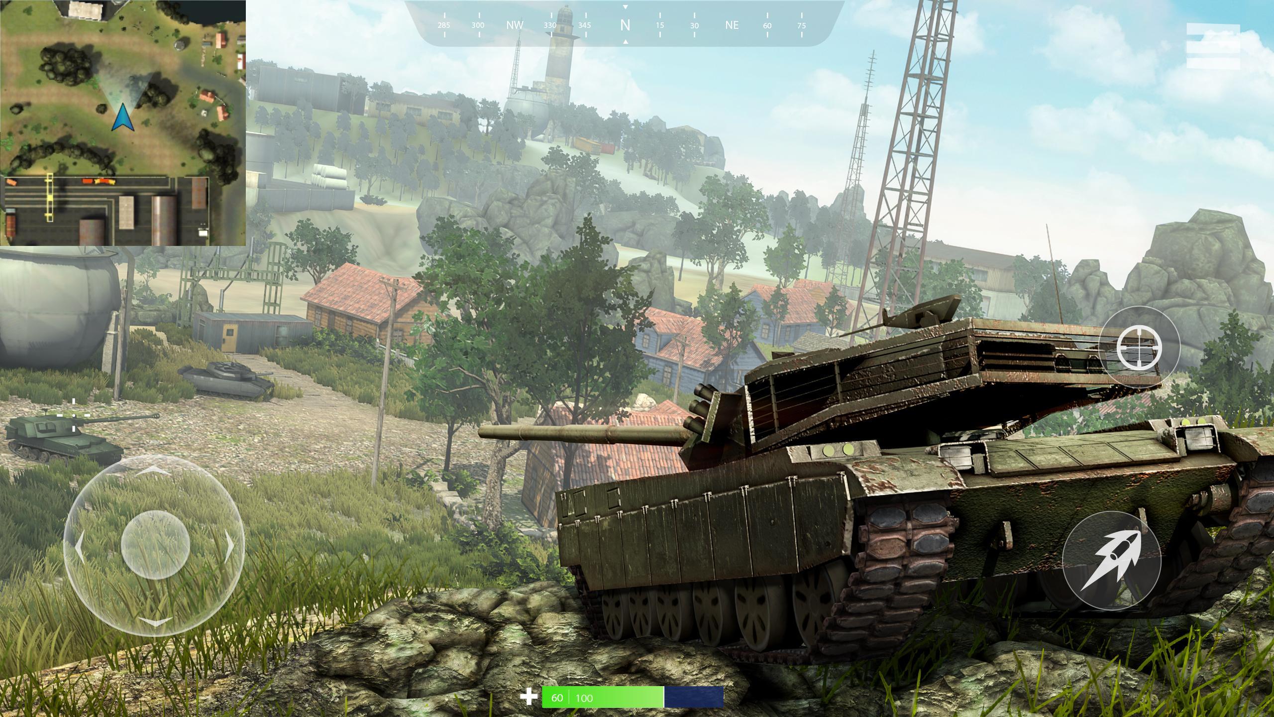 Screenshot 1 of टैंक युद्ध के मैदान: बैटल रॉयल 