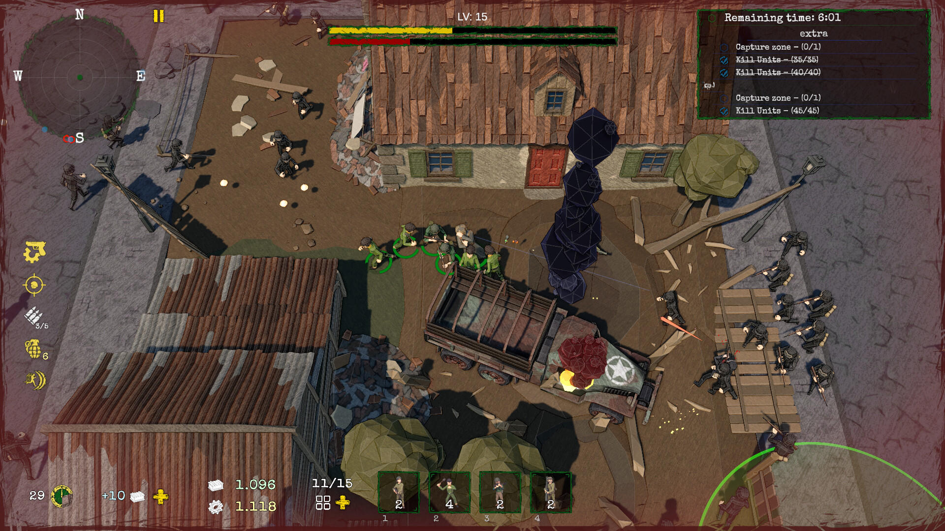 Screenshot of Rush Commander
