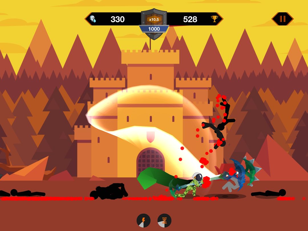 Stick Fight 2 ภาพหน้าจอเกม