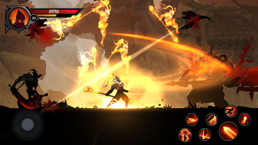 Shadow Knight: Ninja Game RPG screenshot game
