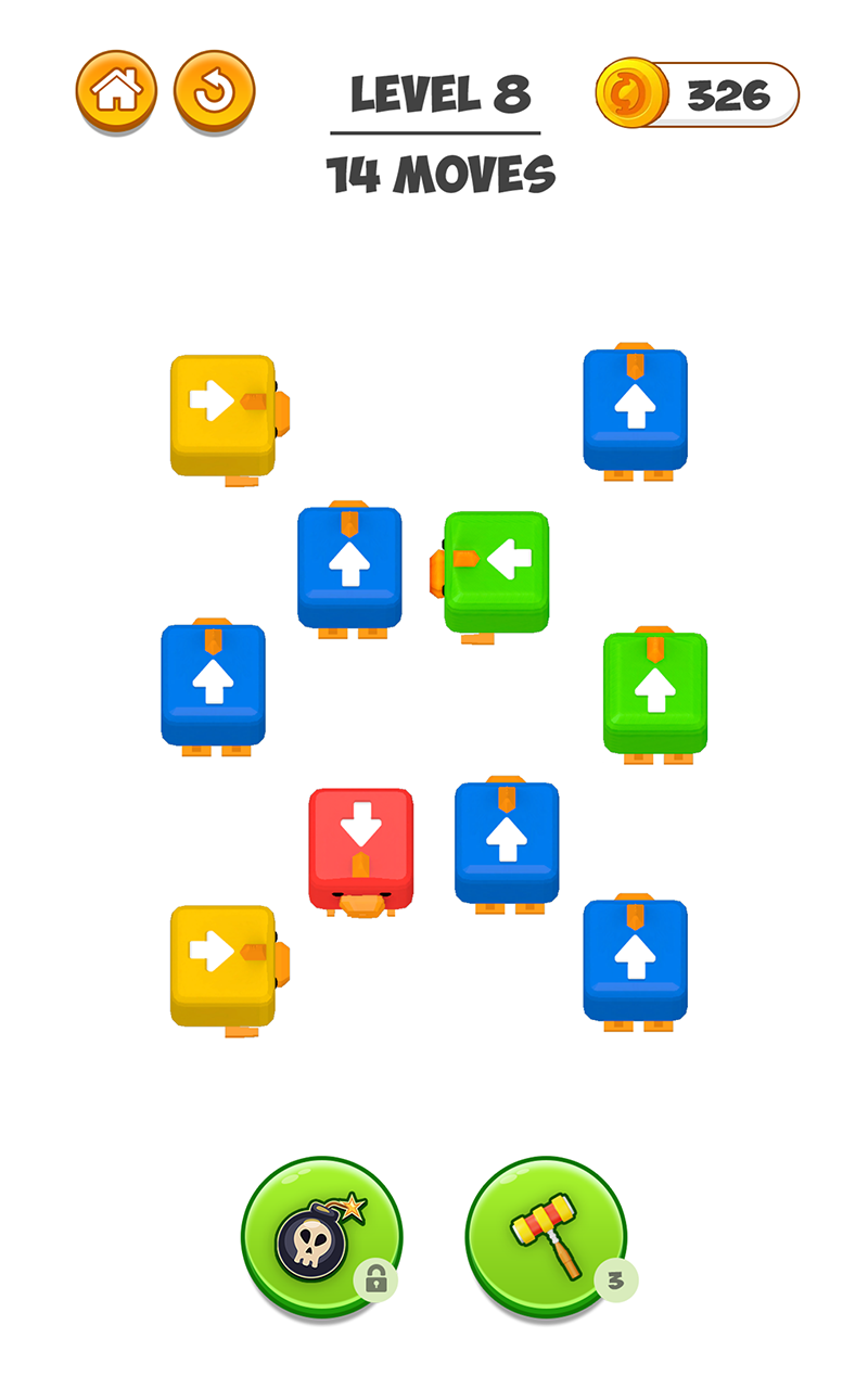 Chicken Away Game Screenshot