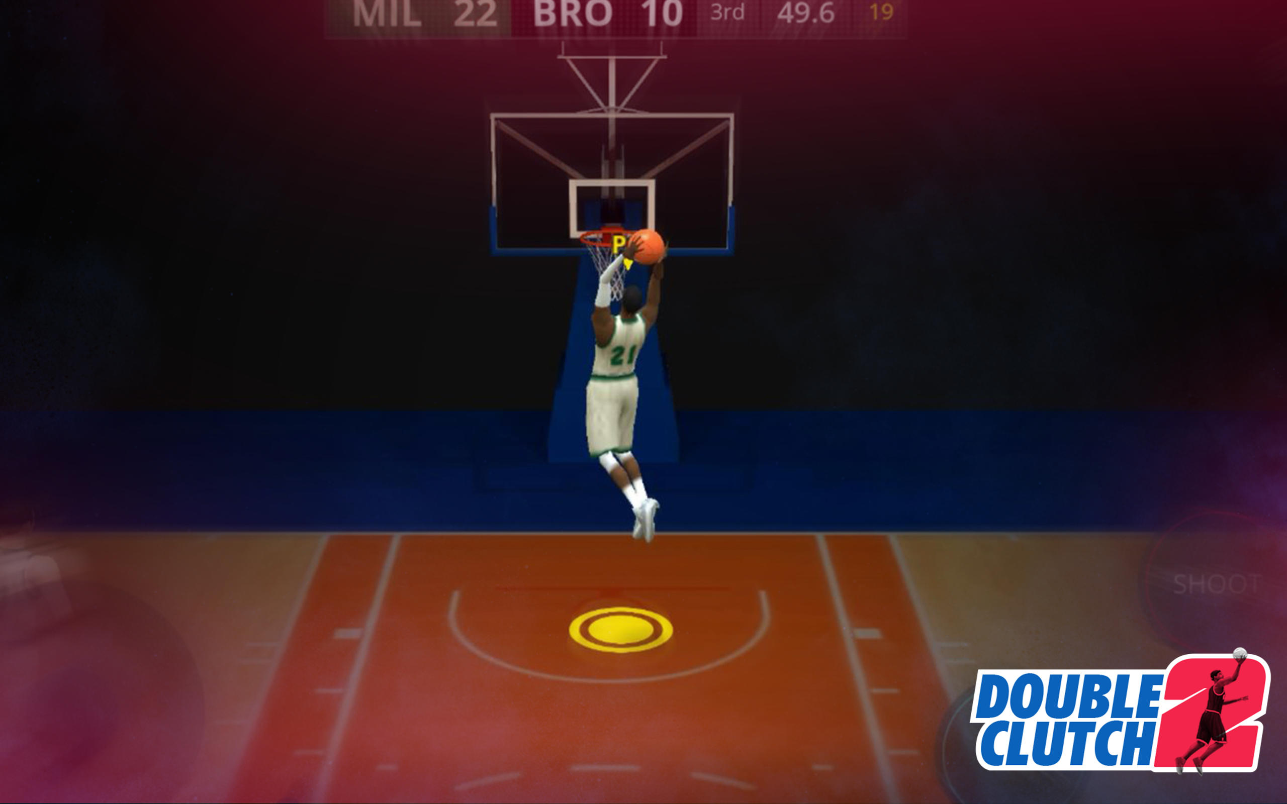 Captura de Tela do Jogo DoubleClutch 2 : Basketball