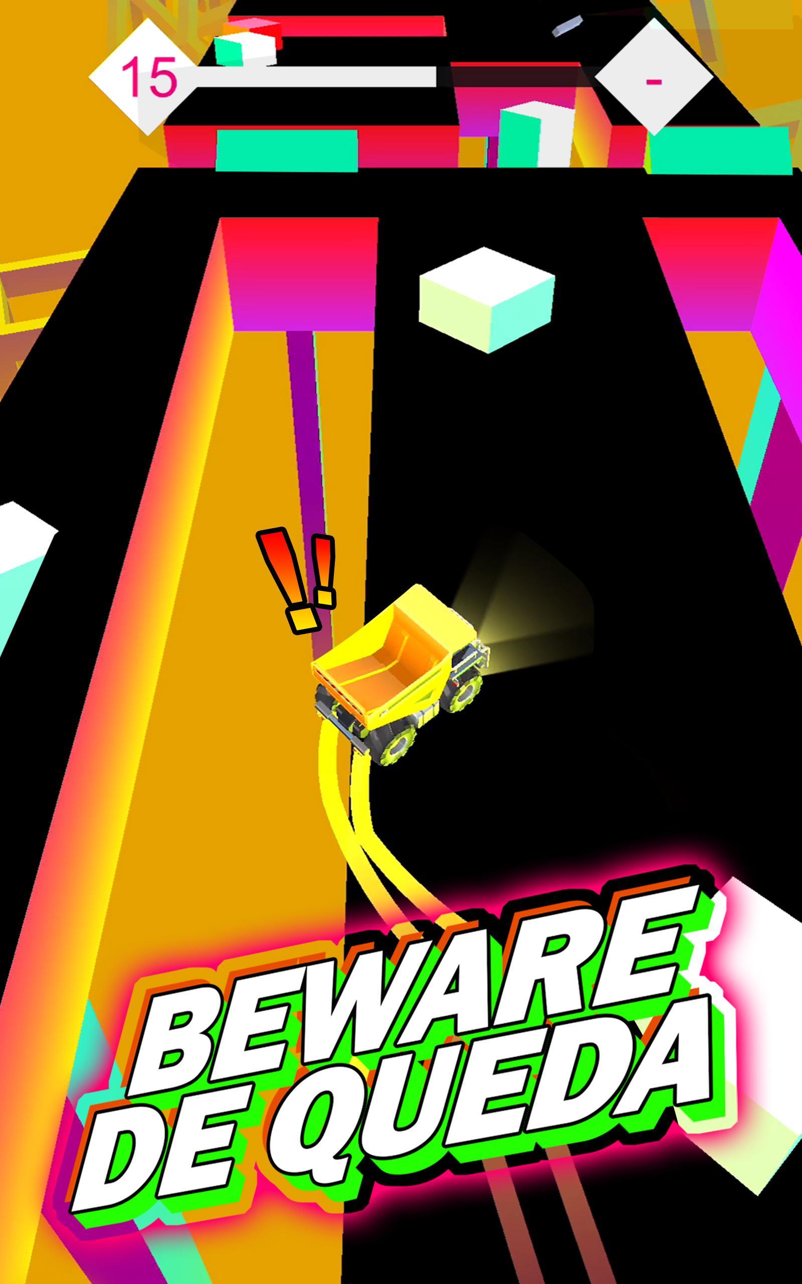 Captura de Tela do Jogo Cliff Drift Car Racing