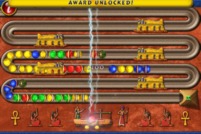 LUXOR screenshot game