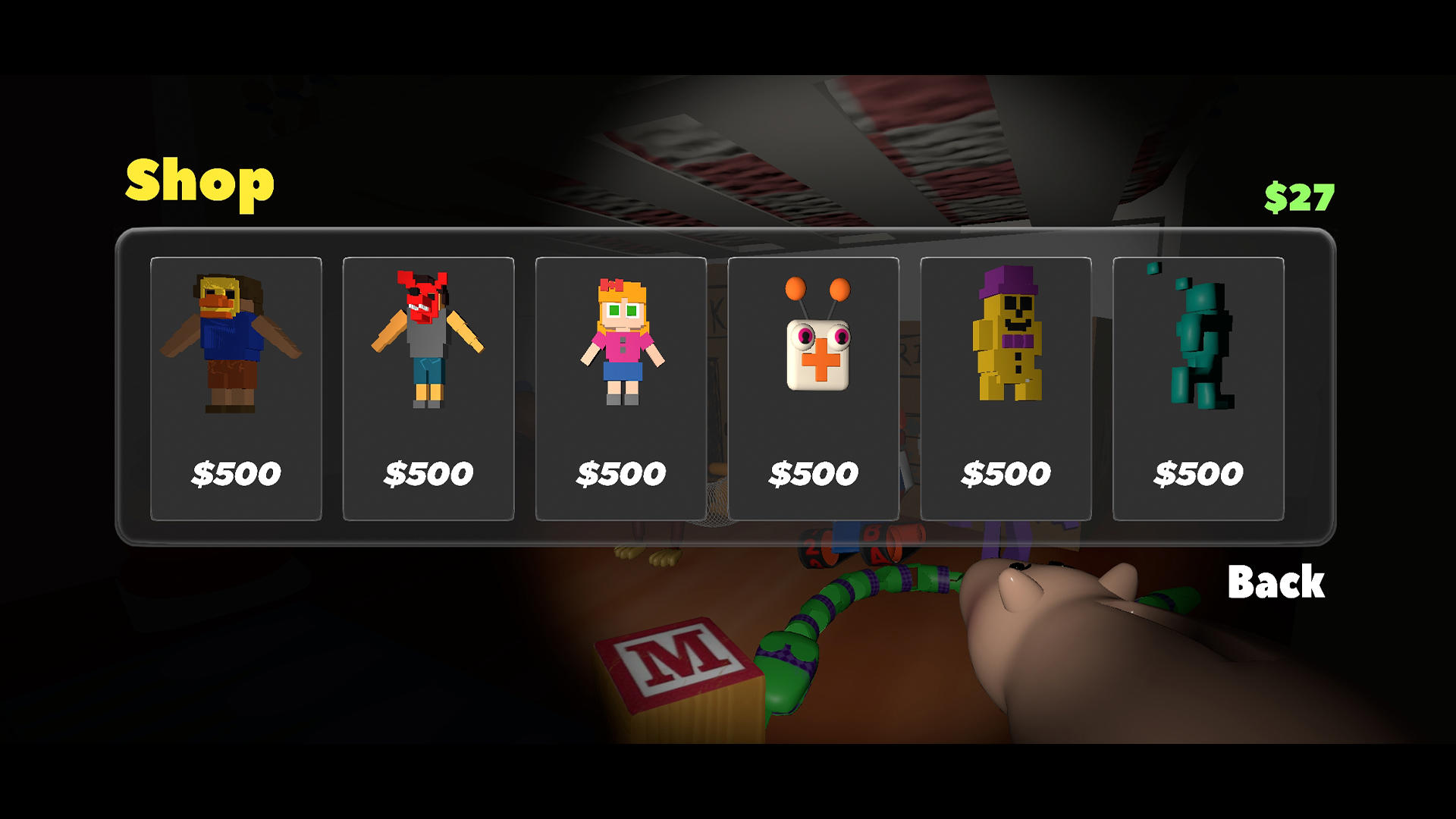 Screenshot 2 of Andy's Animatronics 