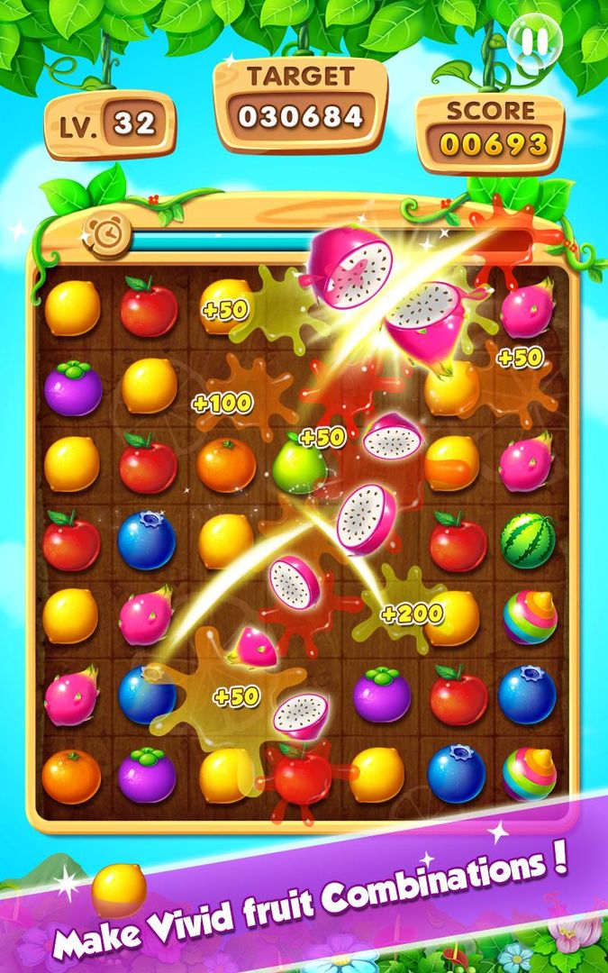Screenshot of Fruits Splash