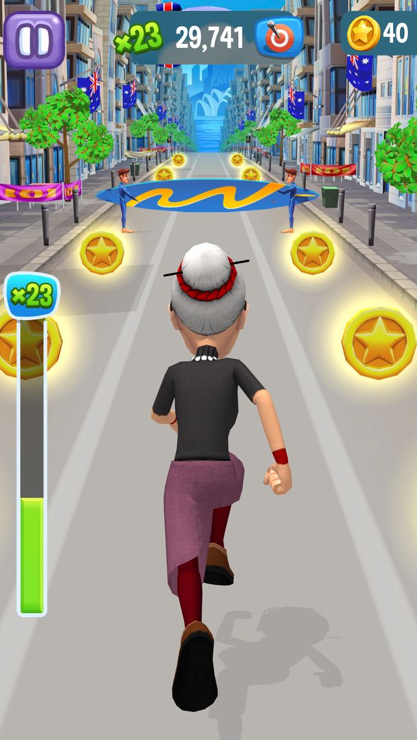 Angry Gran Run - Running Game 게임 스크린 샷