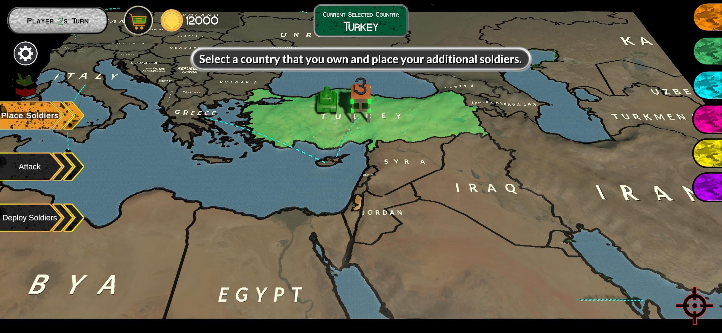 Screenshot of World War Glory - WWG WW2