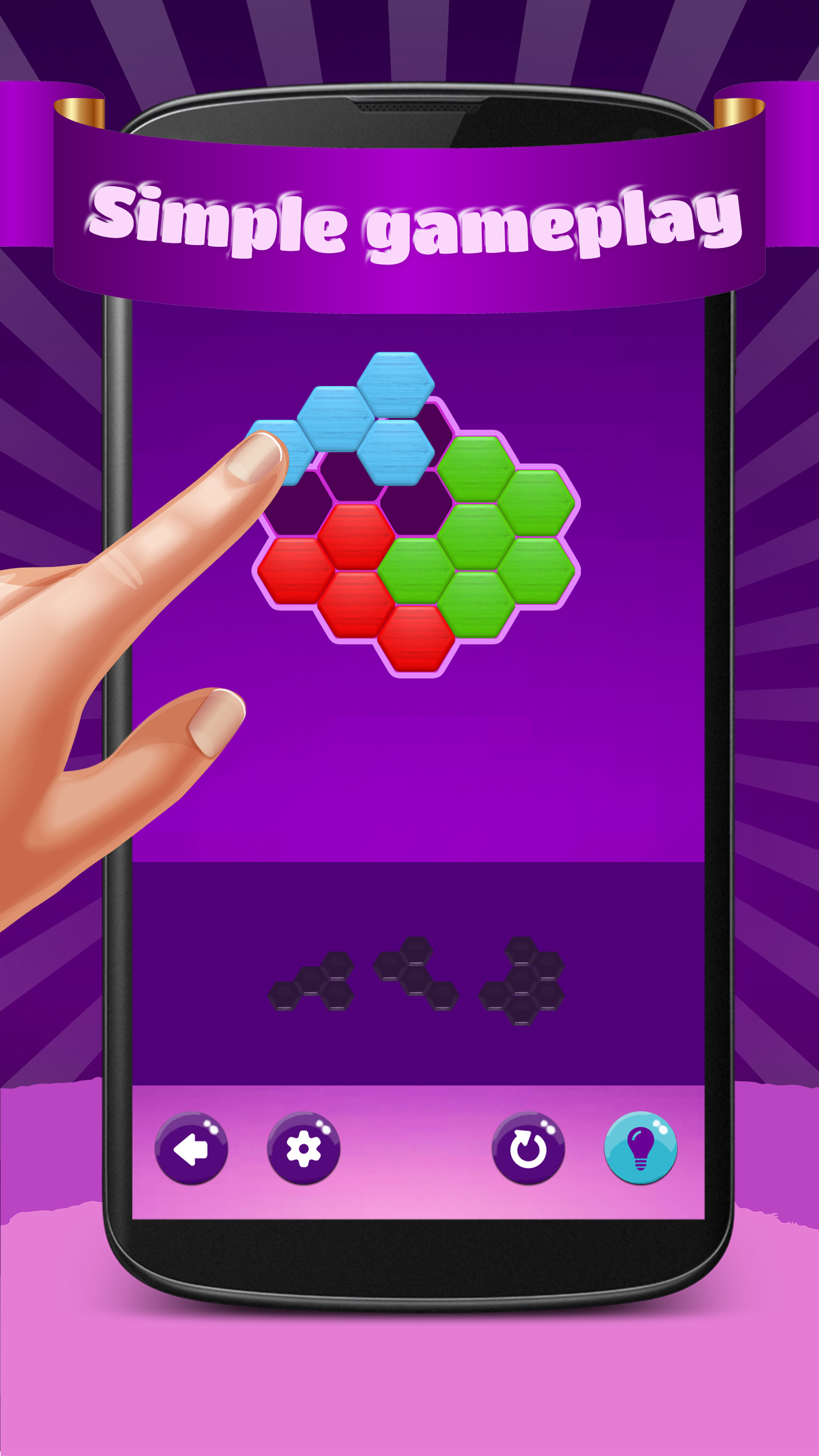 Screenshot of Hexa Puzzle Hero