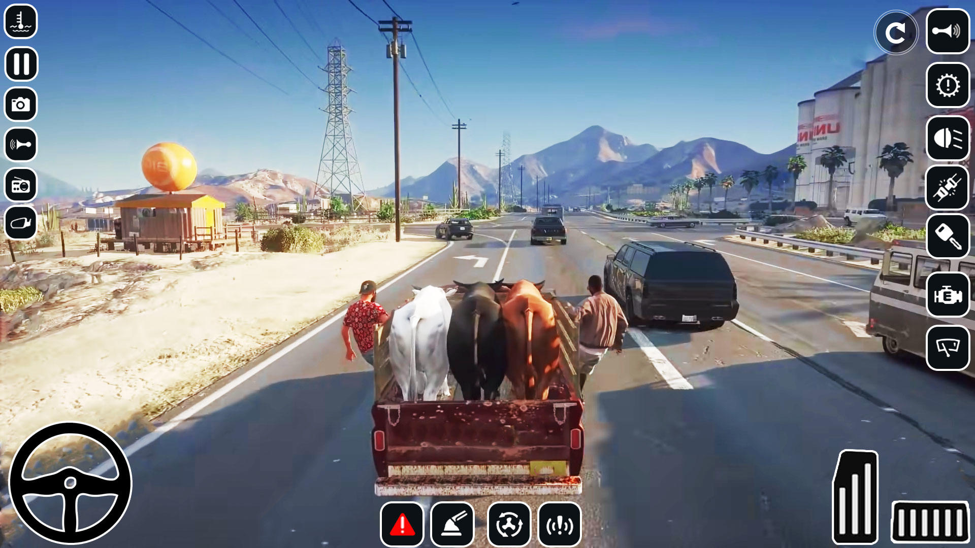 Animal Transport Cargo Truck Game Screenshot