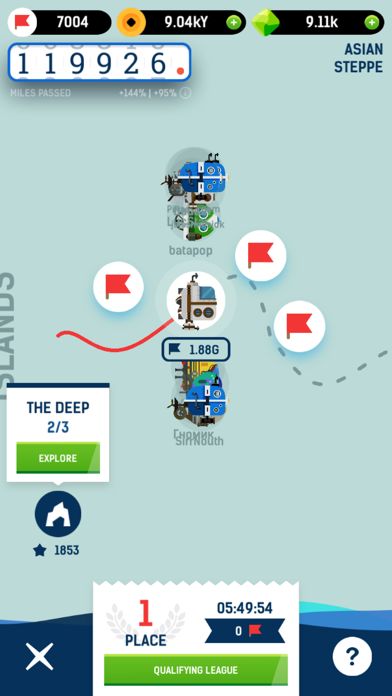 Idle Submarine : 시뮬레이터 잠수함 게임 스크린 샷