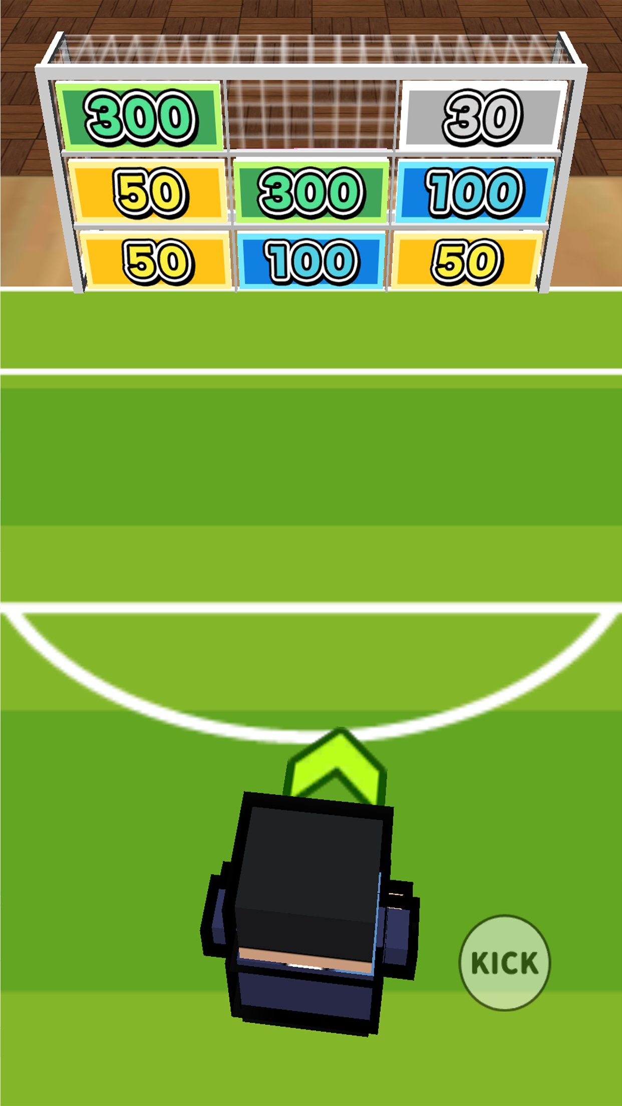 Soccer On Desk Game Screenshot