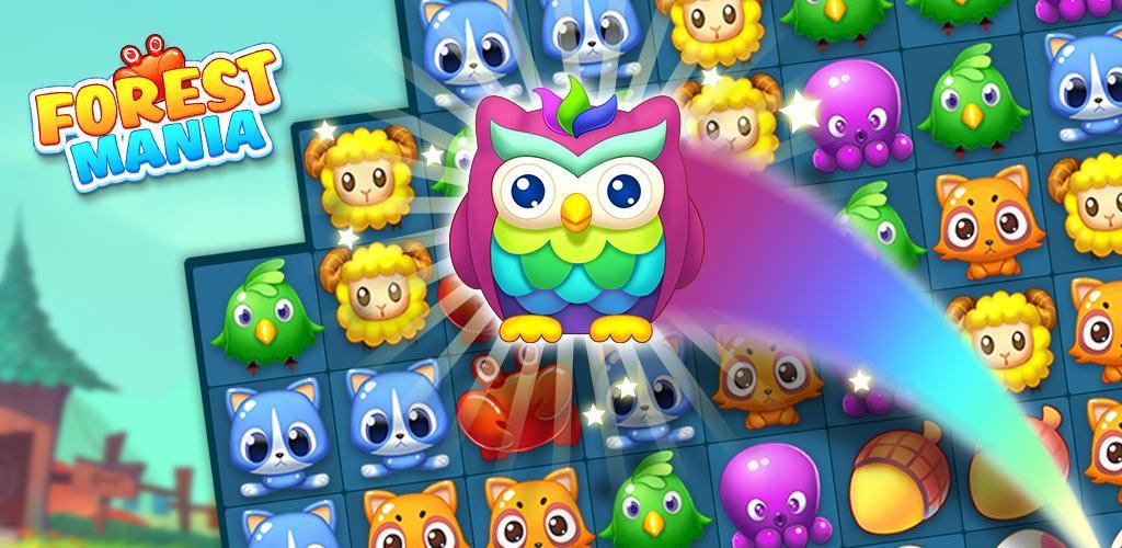 Banner of Forest Mania - Pop & Match Lovely Pets 1.0.8.3151