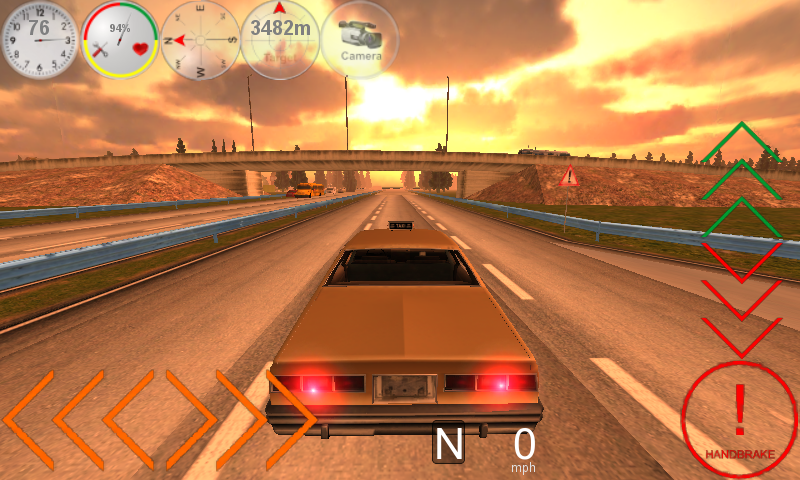 Cuplikan Layar Game Taxi Driver
